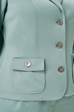 Брюки, жакет DOGGI 2848 серо-голубой - фото 5