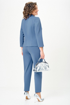 Брюки, жакет DOGGI 2848 голубой - фото 5