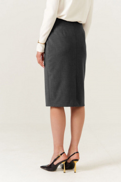 Юбка Панда 108850 темно-серый - фото 3