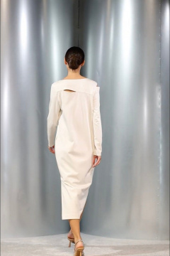 Платье Erika 7375-2 бежевый - фото 2