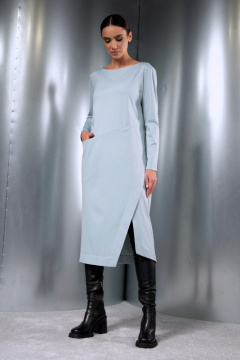 Платье Erika 7375-3 голубой - фото 1