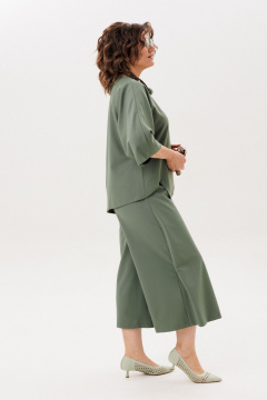 Блуза, кюлоты Anelli 1793.2 зеленый-холм - фото 3