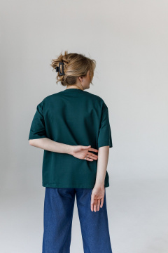 Футболка JoEmber 28 зеленый - фото 4