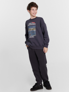 Свитшот Mark Formelle 123437/1/24-27869П-7П графит_печать_3_сл_на_пол - фото 2