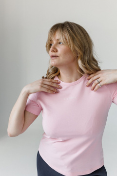 Футболка JoEmber 27 розовый - фото 2