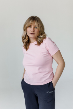 Футболка JoEmber 27 розовый - фото 1
