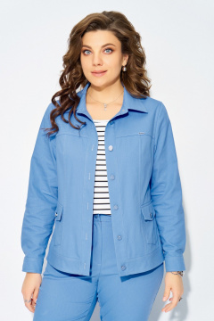 Бомбер, брюки, джемпер Fita 40112 голубой - фото 5