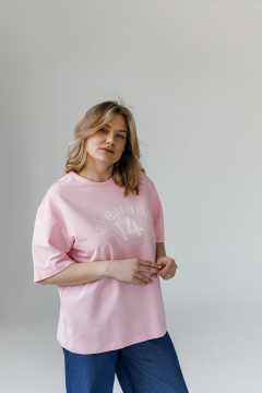 Футболка JoEmber 28 розовый - фото 5