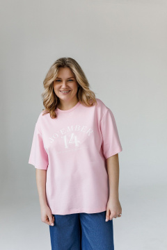 Футболка JoEmber 28 розовый - фото 1
