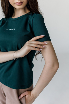 Футболка JoEmber 27 зеленый - фото 4