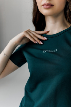 Футболка JoEmber 27 зеленый - фото 2