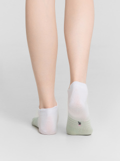 Носки Mark Formelle 309C-3144/25309C белый_св.эвкалипт_рис.3144 - фото 3