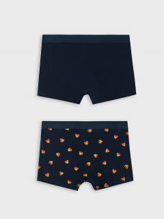 Трусы Mark Formelle 411228-2/25-5164П-5 перцы_на_т.синем_т.синий1_3_сл_на_гульфике - фото 4