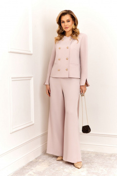 Брюки, жакет AGATTI 5999 пудра - фото 1