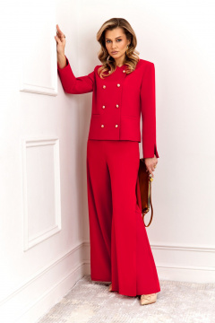 Брюки, жакет AGATTI 5999-1 красный - фото 2
