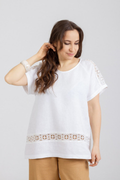 Туника Mirolia 1279 белый - фото 3