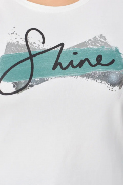 Блуза, брюки, жакет Мишель стиль 1133-3 изумруд - фото 5