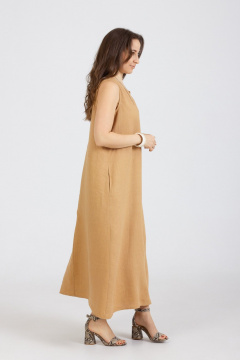 Платье Mirolia 1281 горчичный - фото 5