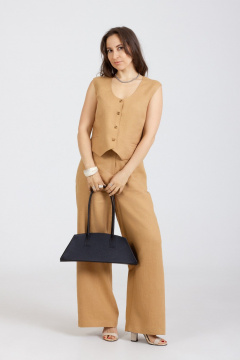 Брюки Mirolia 1287 горчица - фото 3