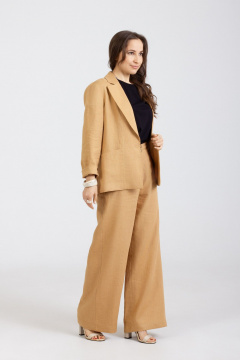 Брюки, жакет Mirolia 1291+1287 горчица - фото 2