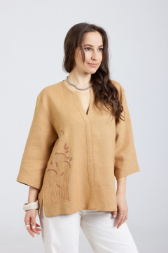 Туника Mirolia 1293 горчица - фото 3