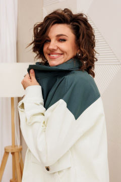 Бомбер BegiModa 2018 молочный - фото 5