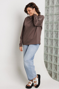 Блуза BegiModa 4158 фиолетовый_кварц - фото 5