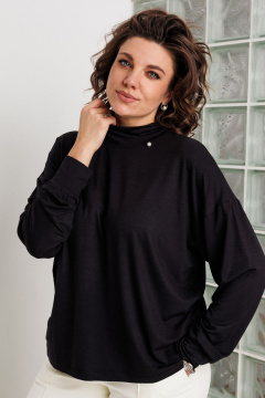 Лонгслив BegiModa 4159 черный - фото 3