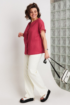 Блуза BegiModa 4160 рубин - фото 2