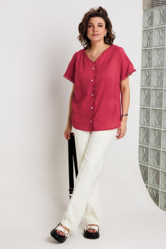 Блуза BegiModa 4160 рубин - фото 1