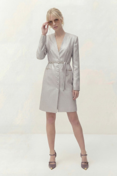 Платье Lokka 1834 жемчужно-серый - фото 4