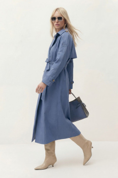 Пояс, тренч Lokka 1843 темно-голубой - фото 3