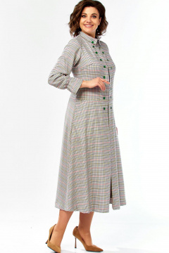 Платье Celentano lite 5082 клетка - фото 4