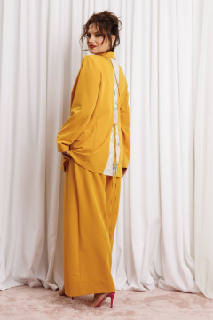 Брюки, жакет Anastasia м-1337 горчица - фото 5