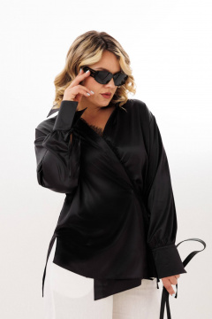 Блуза Anastasia м-1342 черничный - фото 1