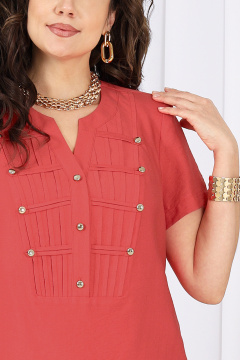 Блуза, брюки Ninele 6003 алый - фото 2