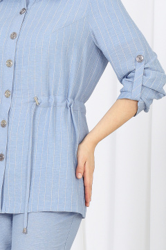 Брюки, джемпер, жакет Ninele 7463 голубой - фото 3