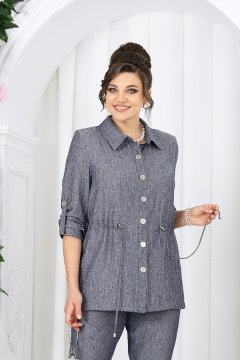 Брюки, джемпер, жакет Ninele 7463 джинсовый - фото 2