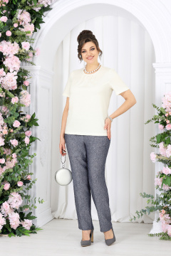 Брюки, джемпер, жакет Ninele 7463 джинсовый - фото 3