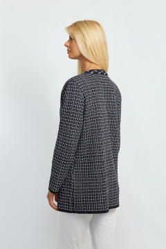 Жакет Belange 2866 синий - фото 4