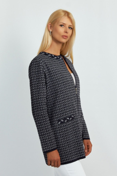 Жакет Belange 2866 синий - фото 3