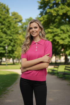 Джемпер Belange 3579 фуксия - фото 5