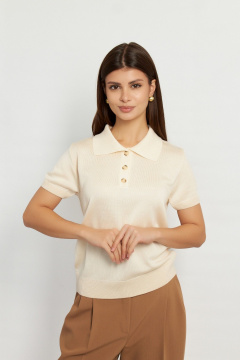 Джемпер Belange 3579 экрю - фото 5