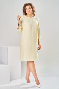 Платье Romanovich Style 1-2589 молочный - фото 4