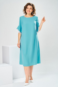 Платье Romanovich Style 1-2910 бирюза - фото 3