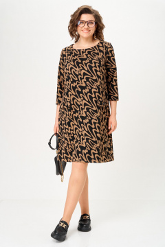 Платье Michel chic 2199 карамельный_каприз - фото 2