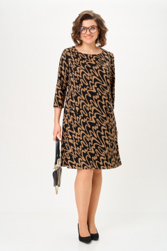 Платье Michel chic 2199 карамельный_каприз - фото 1