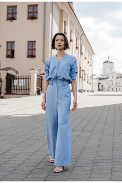 Брюки, куртка iLOKA 25ILor5 голубой - фото 1