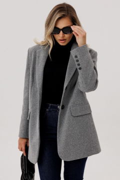 Жакет Faufilure C591 серый - фото 2