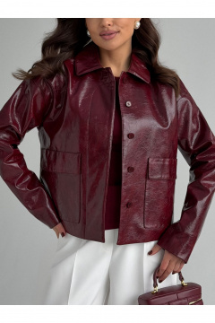 Жакет DAVA 3142 бордо - фото 5